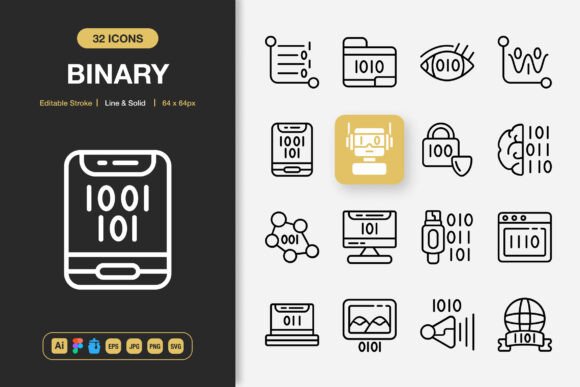 Binary Icons: The All-Purpose Icon Collection That Makes Every Project Look Polished