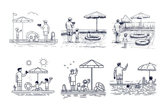 Happy Family Vector Illustrations: A Complete Creative Asset Collection