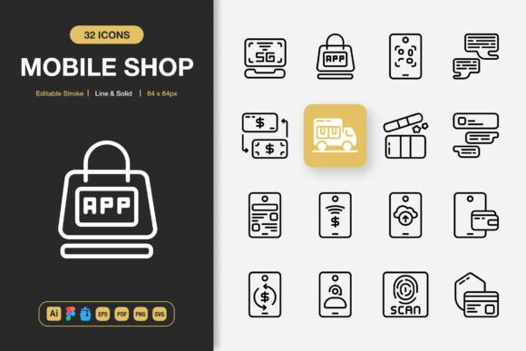 Mobile Shop Icons That Actually Fit Your Workflow