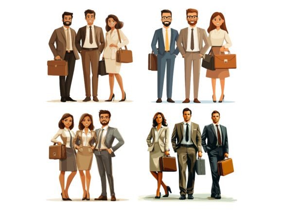 Office Worker Standing