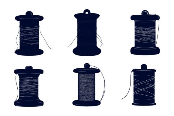 Set of Sewing Threads: A Detailed Look at Vector Illustration Collections for Your Creative Toolkit